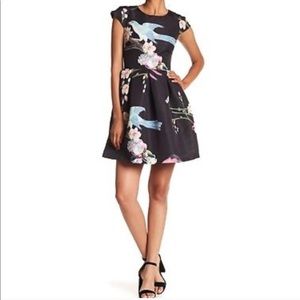 Re-Posh NWOT Ted Baker never worn bird dress.